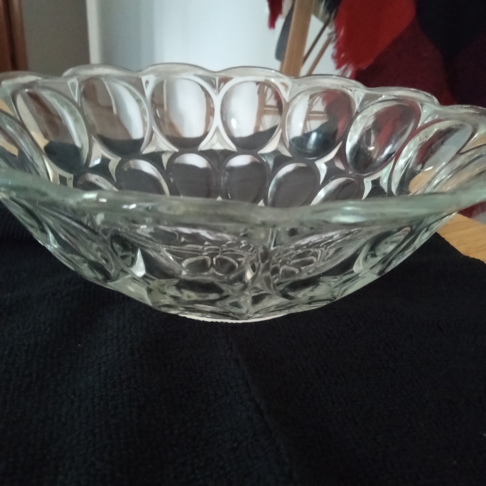 Vintage Depression Glass Bowl